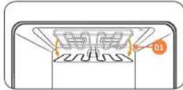 SAMSUNG NV51M9770DS - Recambio de la luz del horno - 2