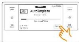 SAMSUNG NV51M9770DS - Cómo ejecutar un ciclo de autolimpieza - 4