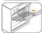 SAMSUNG NV51M9770DS - Remise en place des grilles - 3