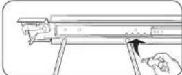 SAMSUNG NV51M9770DS - Pour lubrifier les rails de la grille coulissante - 6