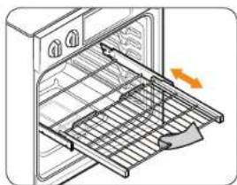 SAMSUNG NV51M9770DS - Uso de la rejilla deslizante - 2