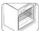 SAMSUNG NV51M9770DS - Remise en place des grilles - 1