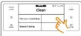 SAMSUNG NV51M9770DS - How to run a hybrid cleaning cycle - 1