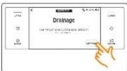 SAMSUNG NV51M9770DS - Démarrage d'un cycle Drainage - 2