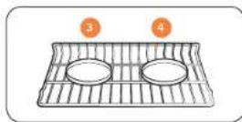 SAMSUNG NV51M9770DS - Rack and Pan placement - 1
