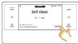SAMSUNG NV51M9770DS - How to run a self cleaning cycle - 3