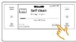 SAMSUNG NV51M9770DS - How to run a self cleaning cycle - 4