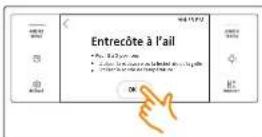 SAMSUNG NQ70M7770DS - Utilisation de la fonction gourmet cook - 2