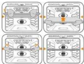 SAMSUNG NQ70M7770DS - Para instalar el divisor en el interior del horno inferior - 1