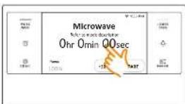 SAMSUNG NQ70M7770DS - How to set the oven for timed cooking - 1