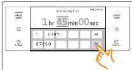 SAMSUNG NQ70M7770DS - How to set the oven for timed cooking - 3