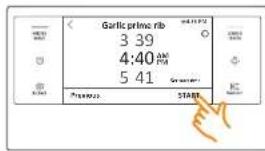SAMSUNG NQ70M7770DS - Using the gourmet cook feature - 5