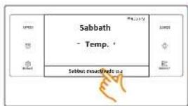 SAMSUNG NQ70M7770DS - Cómo utilizar la función sabbath - 4