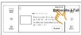SAMSUNG NQ70M7770DS - Utilisation de la fonction gourmet cook - 3