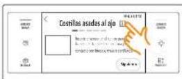 SAMSUNG NQ70M7770DS - Sugerencias para el modo de cocción gourmet - 2