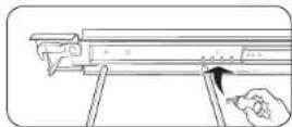 SAMSUNG NQ70M6650DG - Pour lubrifier les rails de la grille coulissante - 7