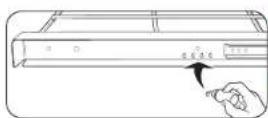 SAMSUNG NQ70M6650DG - Pour lubrifier les rails de la grille coulissante - 6