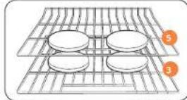 SAMSUNG NQ70M6650DS - Using the oven racks - 3