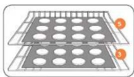 SAMSUNG NQ70M6650DS - Using the oven racks - 4