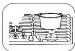 LG LCG3611BD - SUPERFICIE DE LA COCINA - 1