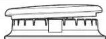 LG LCG3611BD - COUVERCLES DES BRULEURS - 2