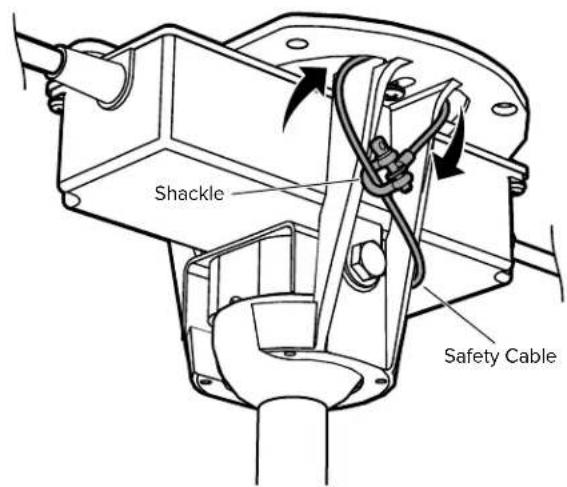 Big Ass Fans Haiku Indoor - Secure Safety Cable - 1