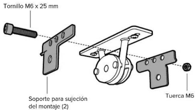 Big Ass Fans Haiku Indoor - Asegurar los soportes para sujeción del montaje - 1