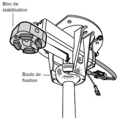 Big Ass Fans Haiku Indoor - Mise en place du kit de stabilisation pour plafond horizontal - 2