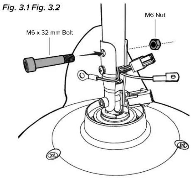Big Ass Fans Haiku Indoor - Attach Extension Tube and Wiring Harness - 1
