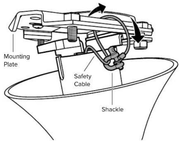 Big Ass Fans Haiku Indoor - Secure Safety Cable - 2