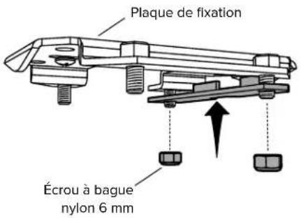 Big Ass Fans Haiku Indoor - Mise en place de la plaque de fixation et d'un seul support - 3