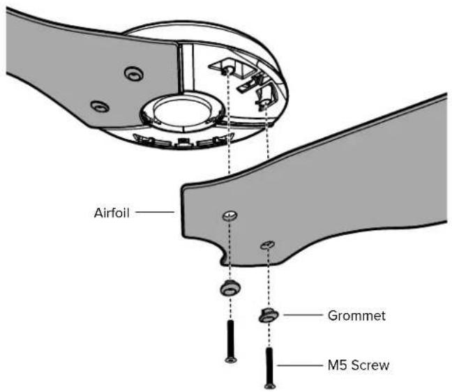 Big Ass Fans Haiku Indoor - Install Airfoils - 1