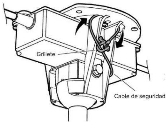Big Ass Fans Haiku Indoor - Asegurar el cable de seguridad - 1