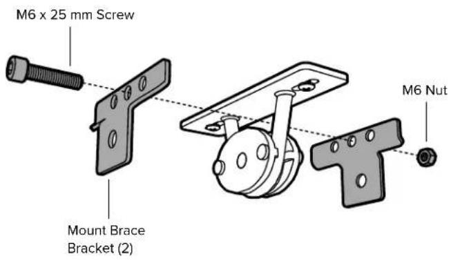 Big Ass Fans Haiku Indoor - Secure Mount Brace Brackets - 1