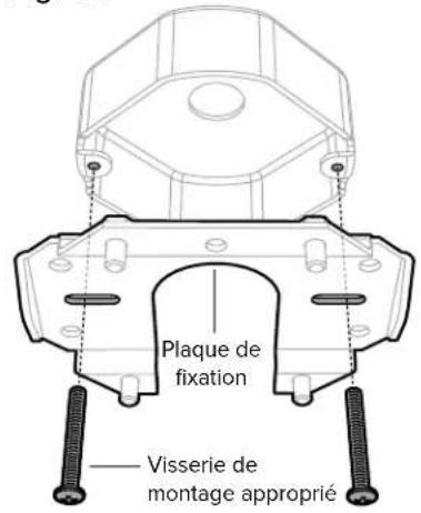 Big Ass Fans Haiku Indoor - Mise en place de la plaque de fixation et d'un seul support - 2