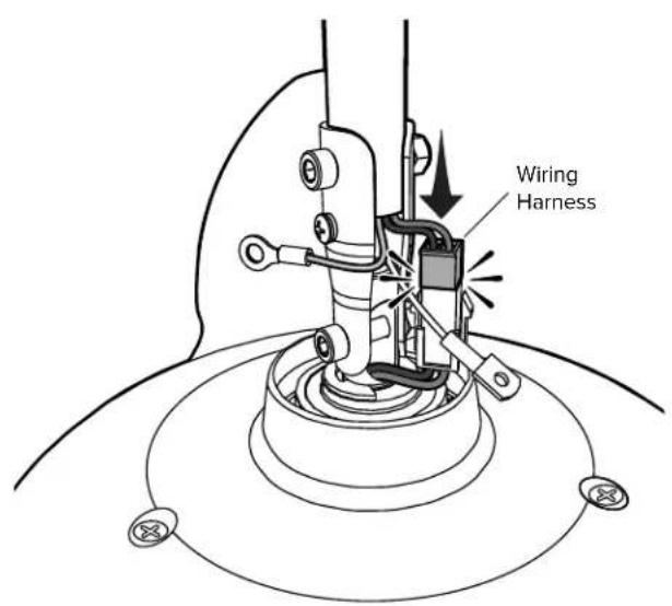 Big Ass Fans Haiku Indoor - Attach Extension Tube and Wiring Harness - 2