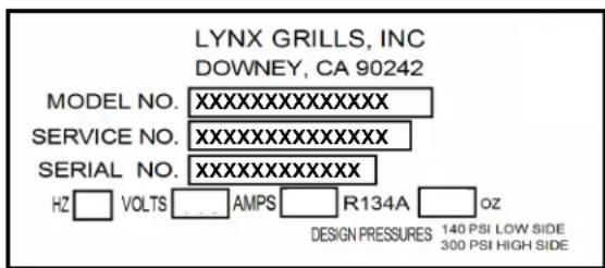 LYNX LM24DWR - Warranty Registration - 1