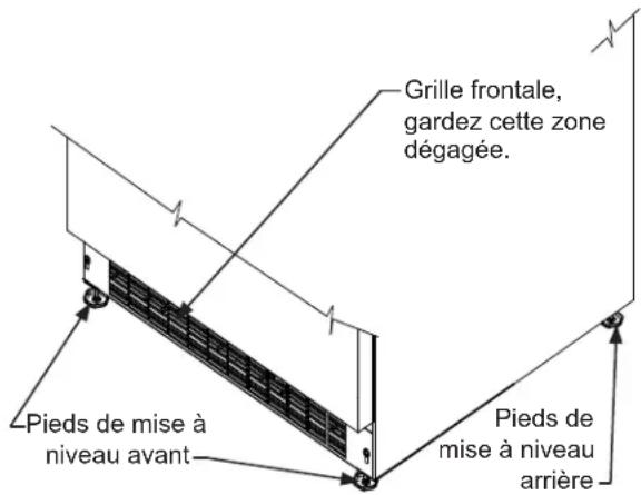LYNX LM15REFL - Dégagements par rapport à l'armoire - 1