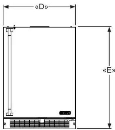 LYNX LM15REFL - DIMENSIONS DU PRODUIT - 2