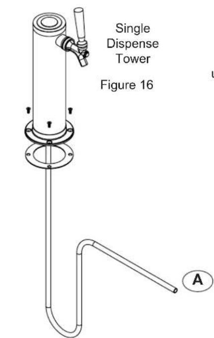 LYNX LM24BFL - Single Dispense Tower Kit Double Dispense Tower Kit - 4