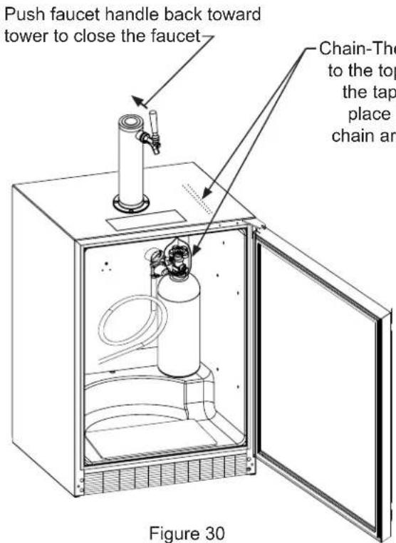 LYNX LM24BFL - USING YOUR BEER DISPENSER - 2