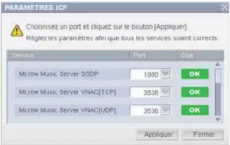 SONY CPFIX001 - Paramétrage ICF - 1