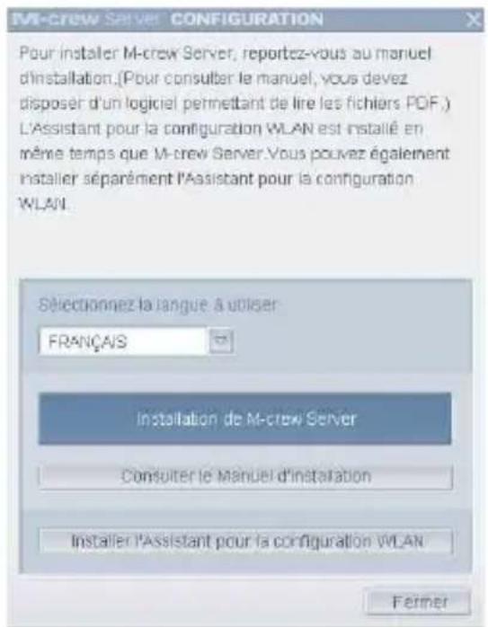 SONY CPFIX001 - Installation de m-crew server - 1