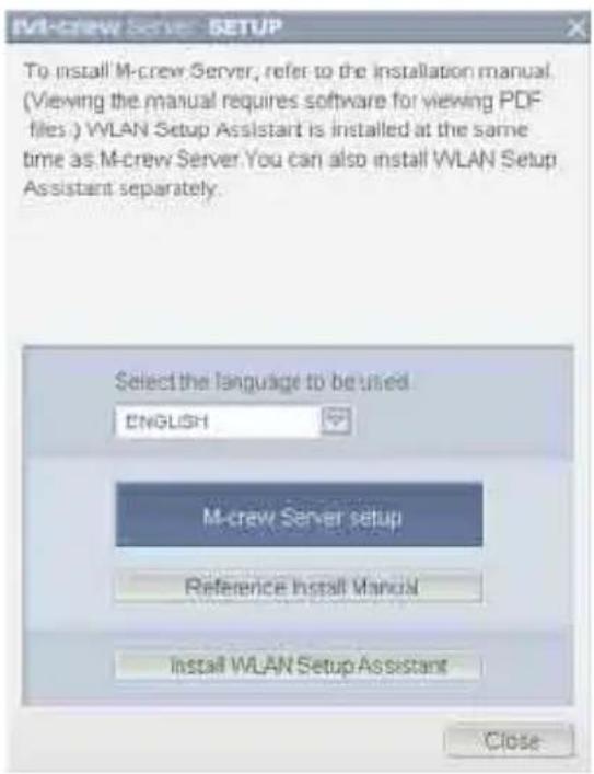 SONY CPFIX001 - Instalar M-crew Server - 1