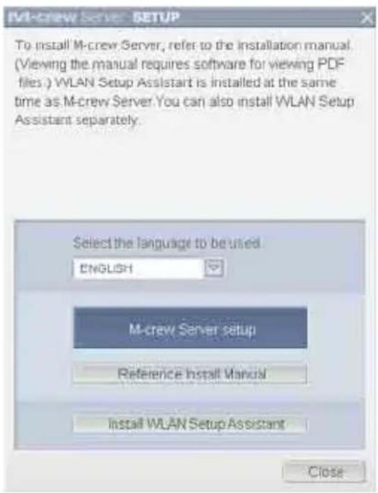 SONY CPFIX001 - Instalacion de M-crew Server - 1