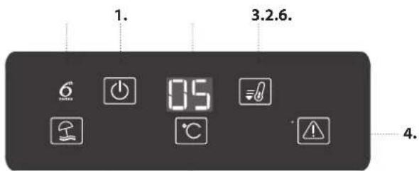 WHIRLPOOL SW8 AM2C KAR - KONTROLLPANEL - 1