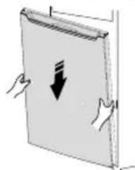 INVENTUM JVL2600 - modifier le sens d'ouverture de la porte - 3