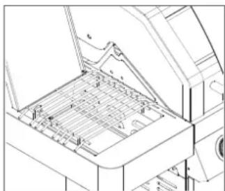 Rösle BBQ Station Videro G6 - Applicazione / Messa in servizio della Primezone sul ripiano laterale (allestimento opzionale) - 2