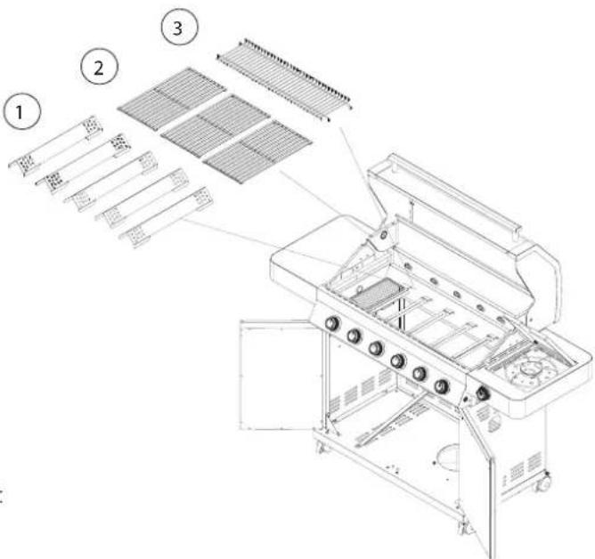 Rösle BBQ Station Videro G6 - Leaping fl ames - 1
