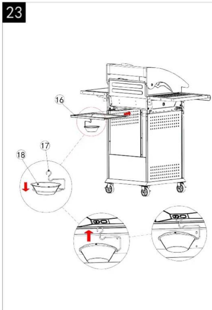Patton BBQ Patio Pro Chef 2+ - 16 - 18